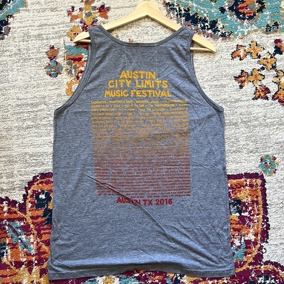 Aviator Nation Gray Tank Top with Texas Flag Design - Picture 4 of 10